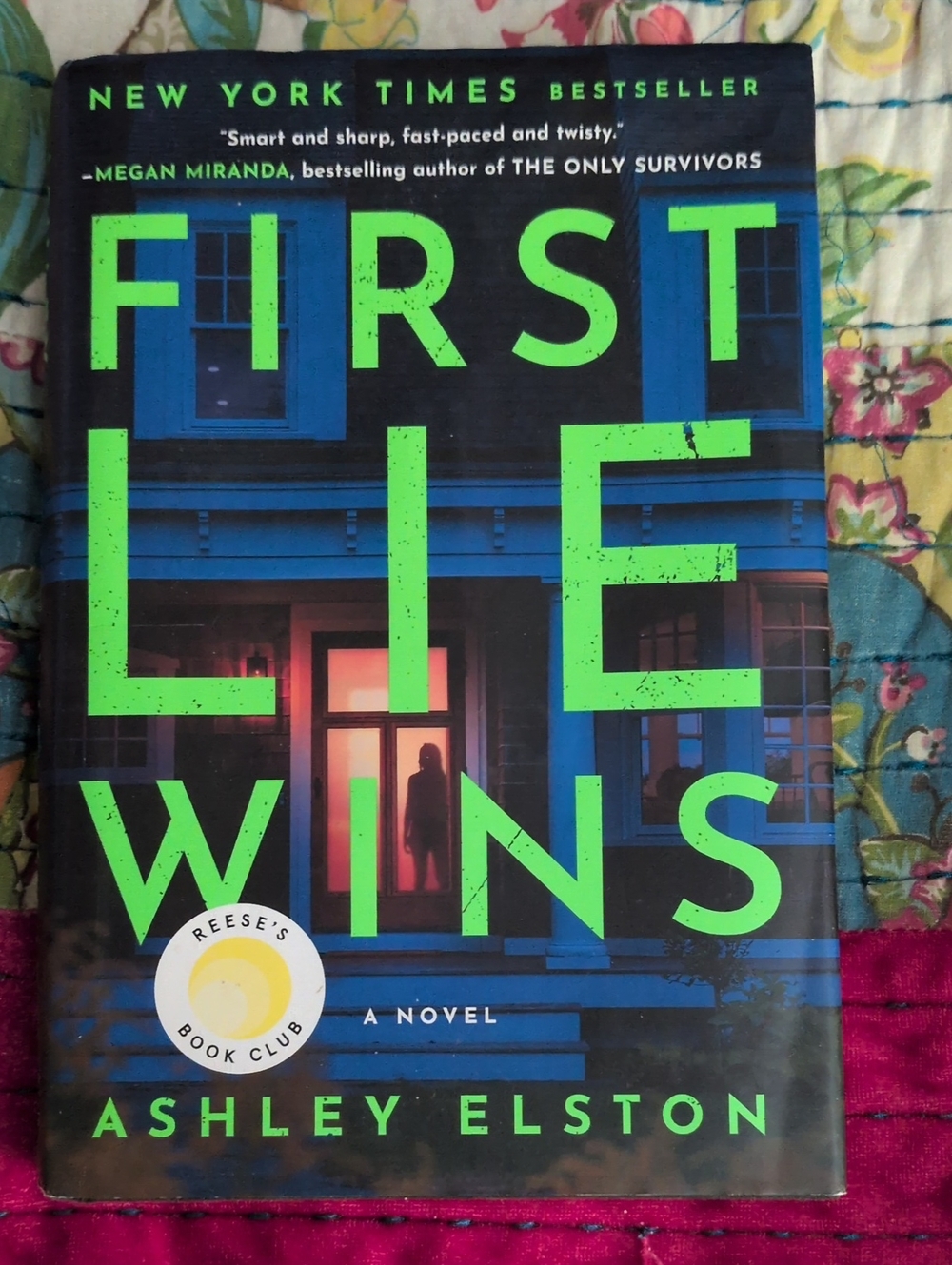 First Lie Wins by — Paperback Book (Green/Blue Cover)